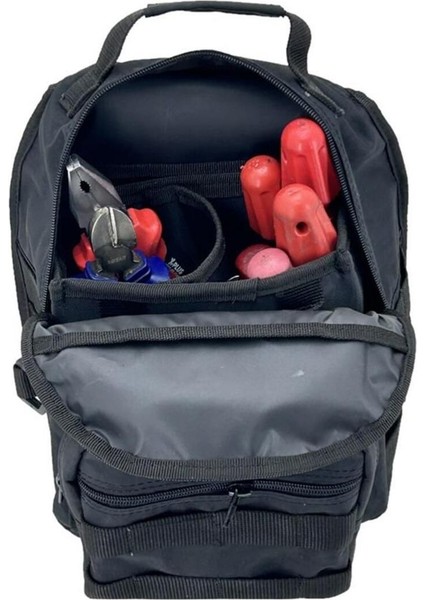 Elektrikçi Teknisyen Alet Edevat Taşıma ve Saklama Çantası Siyah fiyatları