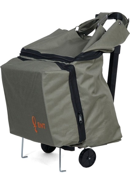 Mine Model 2 Tekerli Su Geçirmez Katlanabilir Teleskobik Kollu Seyahat,alışveriş Çantası- Yeşil fırsatları