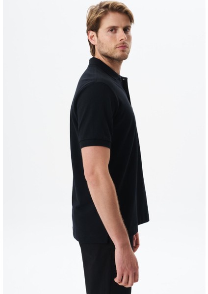 Erkek Yazı Baskılı Regular Fit % 100 Pamuk Pike Polo Yaka Tişört Y29374355602 fırsatları
