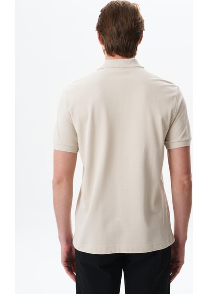 Erkek Yazı Baskılı Regular Fit % 100 Pamuk Pike Polo Yaka Tişört Y29374355602 indirimleri