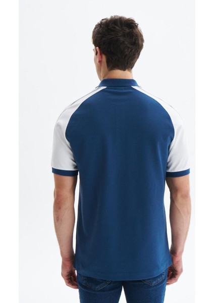 Erkek Regular Fit Basic % 100 Pamuk Pike Reglan Kollu Polo Yaka Tişört Y29374354602 indirimleri