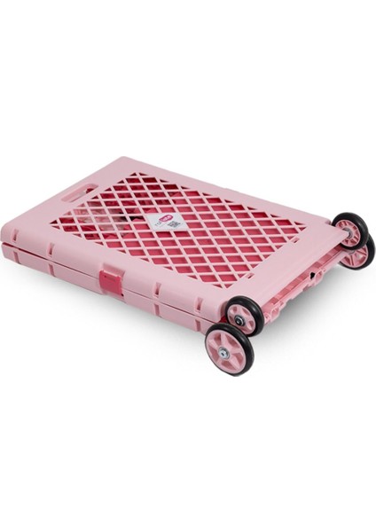Katlanabilir Pazar Arabası Pembe fırsatları