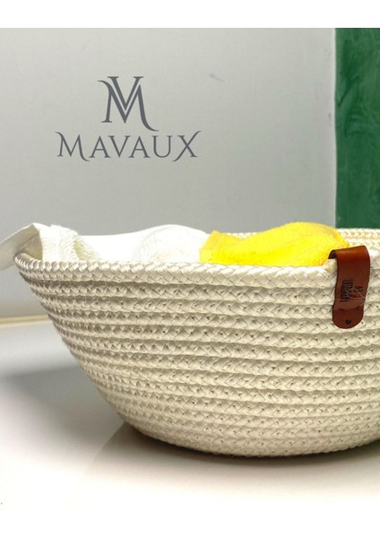 Şık ve doğal beyaz jüt hasır sepet, ev dekorasyonuna zarif dokunuş fiyatları