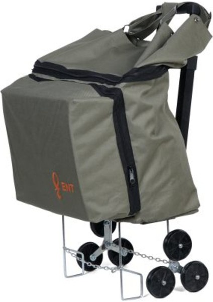 Vadi Model Sessiz 6 Teker Merdiven Çıkan Katlanır Teleskobik Kol Seyahat ,alışveriş Çantası-Yeşil fırsatları