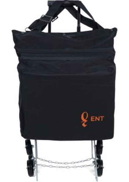 Vadi Model Sessiz 6 Teker Merdiven Çıkan Katlanır Teleskobik Kol Seyahat ,alışveriş Çantası-Siyah modelleri