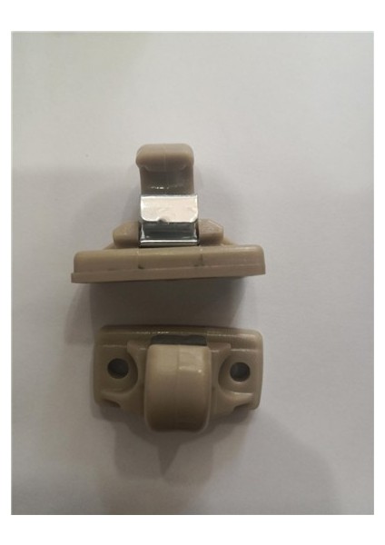 Güneşlik Klipsi Bej