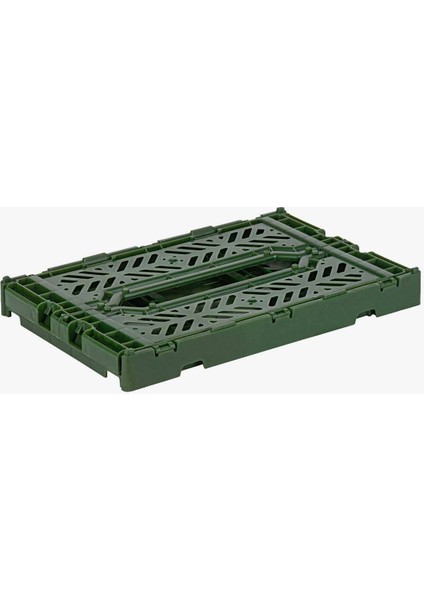 Haki Renkli Katlanabilir Mini Saklama Kutusu, Pratik ve Şık Tasarım, 26 cm fiyatları