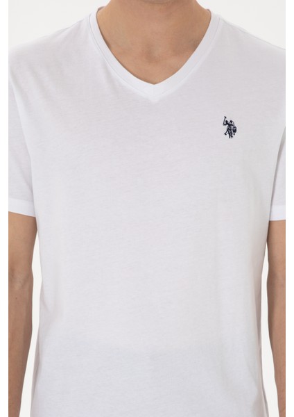 Erkek Beyaz Tişört Basic 50298043-VR013