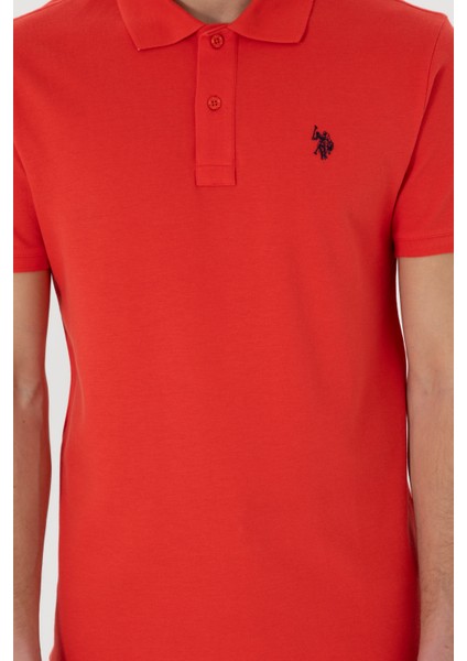 Erkek Kırmızı Tişört Basic 50297984-VR213