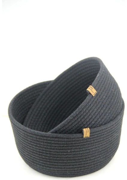 El dokuma 3'lü jüt hasır sepet takımı, çok amaçlı ve şık çaplı sepetler fiyatları