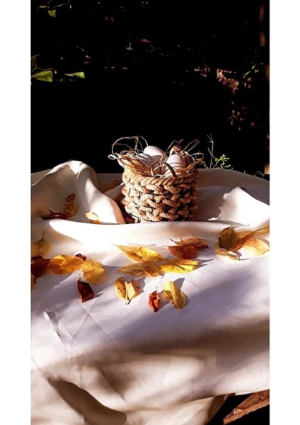 Şık ve Dekoratif Mini Hasır Sepet, Kahverengi, Yumurta Sunumu İçin Mükemmel Seçim fiyatları