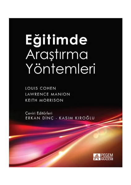 Eğitimde Araştırma Yöntemleri