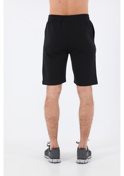 Sportswear Regular Erkek Siyah Şort 20549