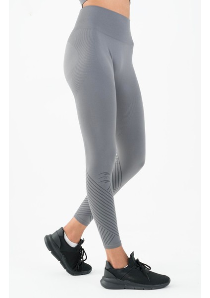SlimFit Kadın Açık Antrasit Tayt 812094