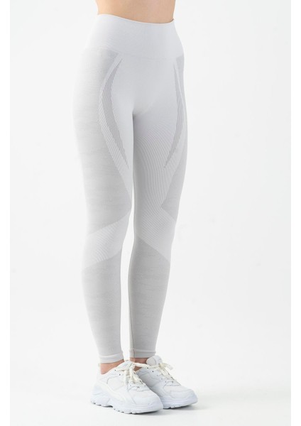 SlimFit Kadın Ekru Tayt 812081