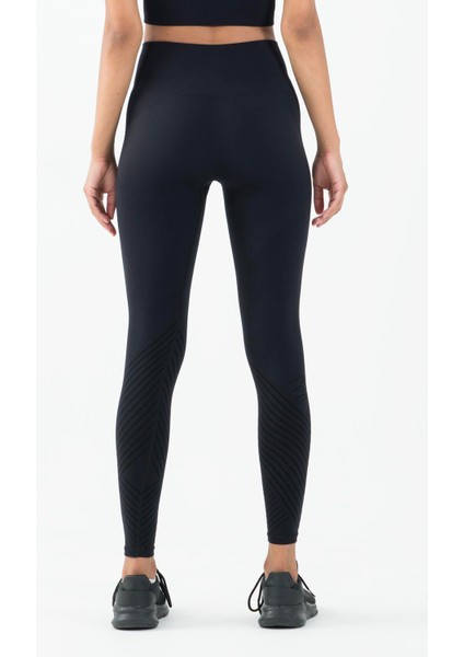 SlimFit Kadın Siyah Tayt 812094