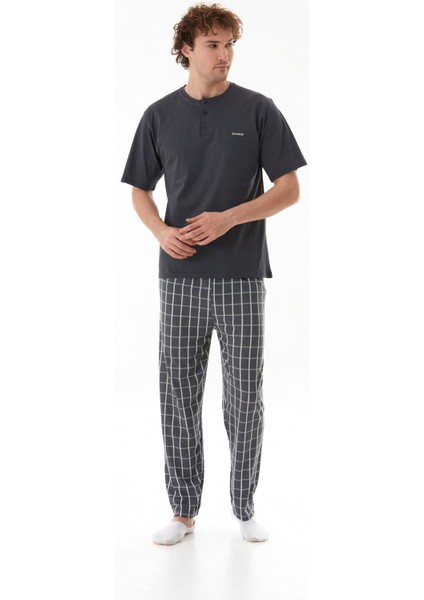 Ekose Desenli Pijama Takımı fırsatları
