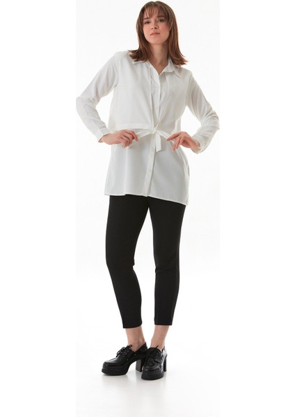 Düğmeli Önü Bağlamalı Gömlek fiyatları