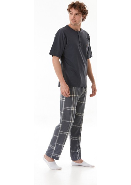 Ekose Desenli Pijama Takımı fırsatları