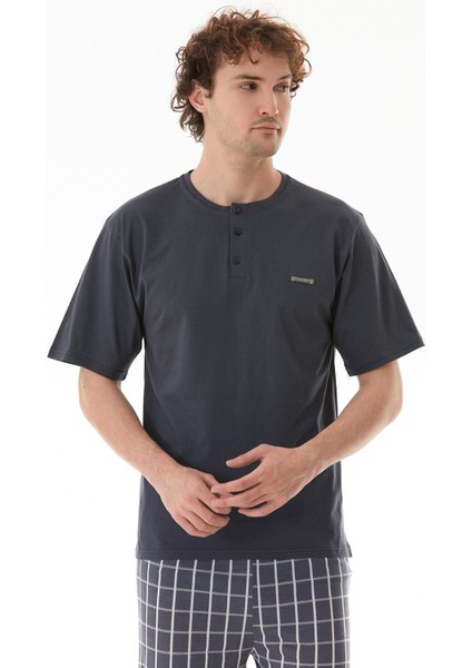 Ekose Desenli Pijama Takımı
