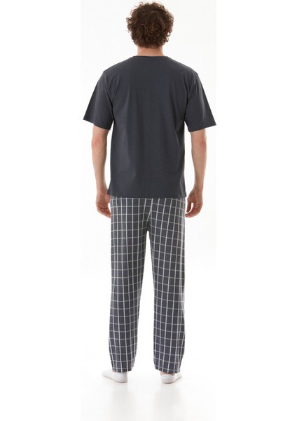 Ekose Desenli Pijama Takımı
