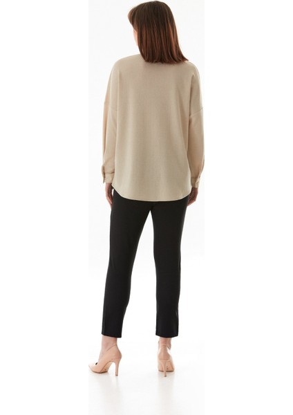 Basic Jakarlı Oversize Gömlek fırsatları