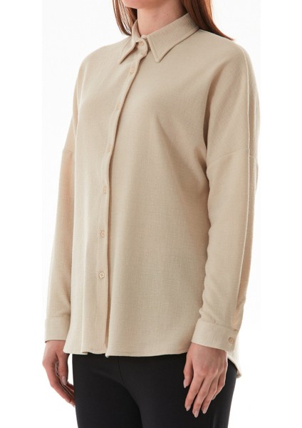 Basic Jakarlı Oversize Gömlek indirimleri