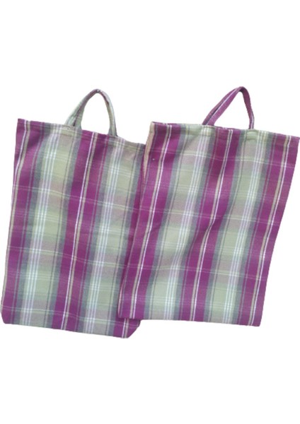 Pazar ÇANTA18557 2AD Döşemelik Kumaş Mor Renkli Desen 40KG Taşıma Kapasite fiyatları