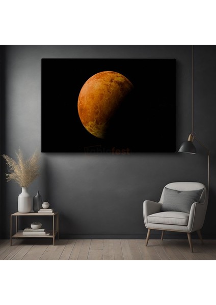 Mars Gezegeni - Kızıl Gezegenin Büyüleyici Portresi Kanvas Tablo