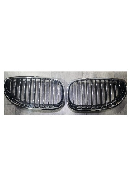 Ön Panjur Böbrek Krom Set Bmw E60+LCİ 2004-2009