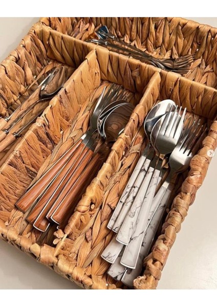 Doğal Hasır Organizer Sepet, Bohem Tarz, Muz Lifi Örgü, Dekoratif ve Şık Tasarım fiyatları