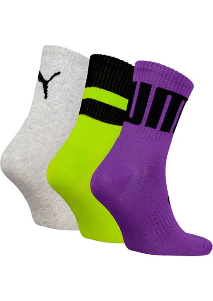 Unisex Kısa Çorap 3'lü Paket
