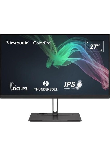 Vıewsonıc 27" IPS VP2776T-4K 5ms 60Hz Hdmı-Dp Thunderbolt Ev Iş Monitörü 3840X2160