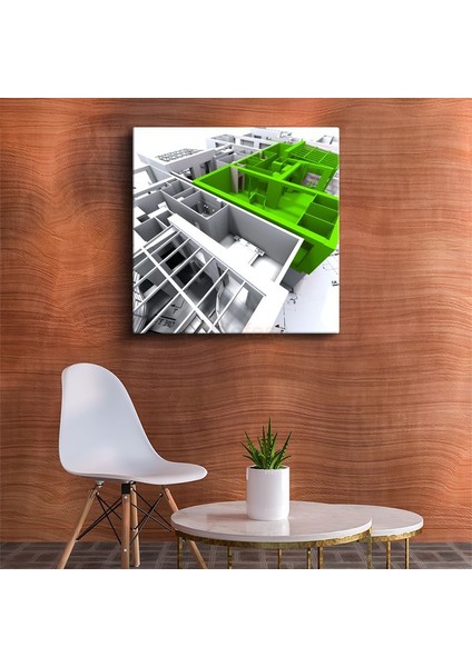 Mimar - 3D Bina Modelleme ve Planlama Kanvas Tablo
