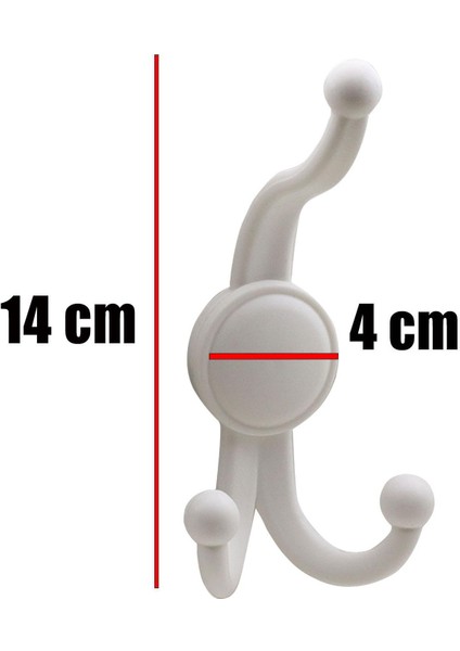 Askılık Portmanto Vestiyer Banyo Dolap Elbise Askısı Sert Plastik 5 Adet modelleri