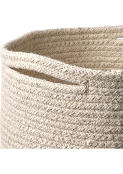 Doğal Ahşap 25x23 cm Şık Yemek Sepeti, Kumaş, Pembe Renk, Parça Sayısı: 1 fırsatları