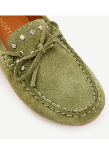 Trock Detaylı Deri Loafer