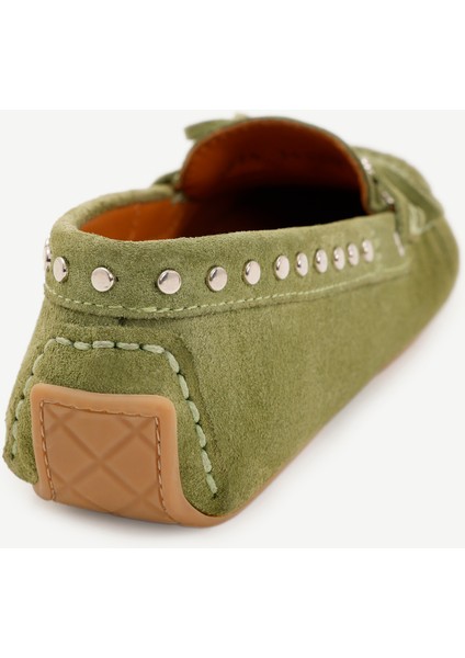 Trock Detaylı Deri Loafer