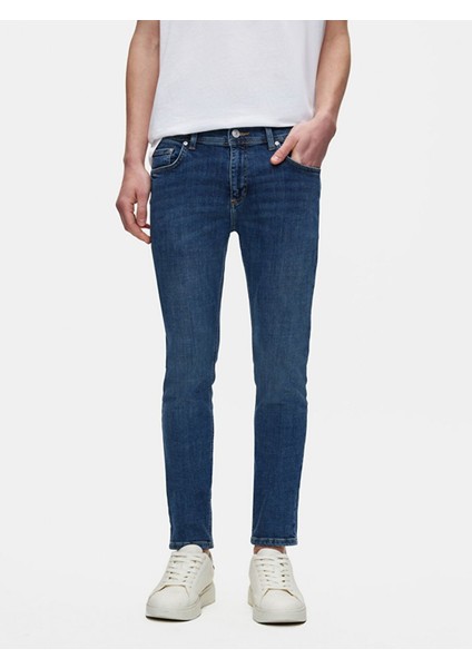 Jumy Dar Paça Orta Bel Jean Pantolon