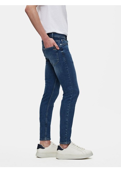 Jumy Dar Paça Orta Bel Jean Pantolon