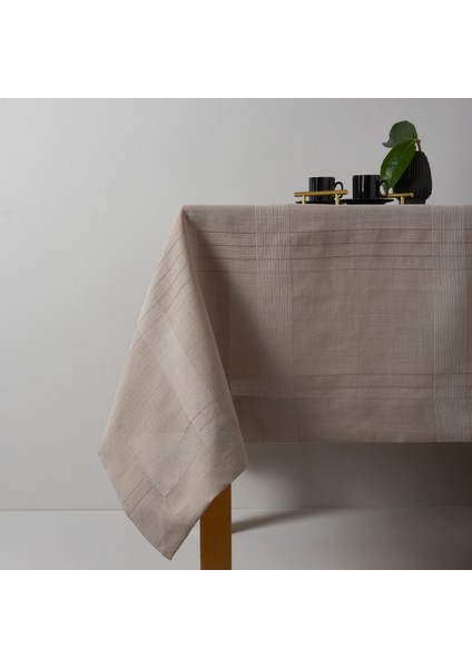 Basic 160x260 cm Masa Örtüsü Bej