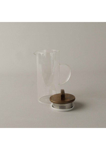 Handle Cam-Akasya Kapaklı 1300 ml Sürahi