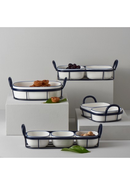 Arlina Porselen-Metal 30x19x9,6 cm Sunum Tabağı fiyatları