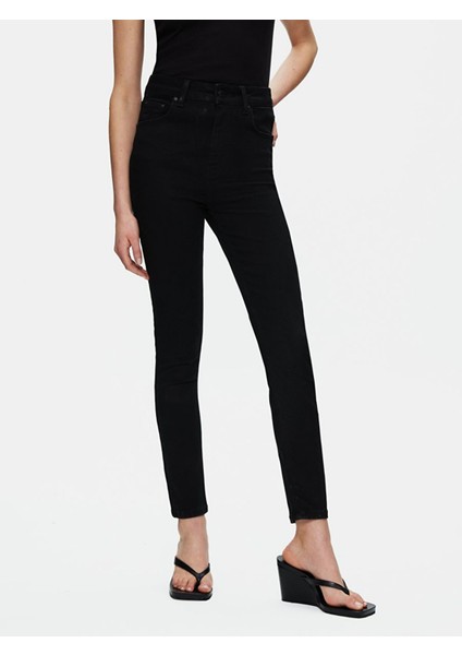 Marcella x Dar Paça Yüksek Bel Jean Pantolon