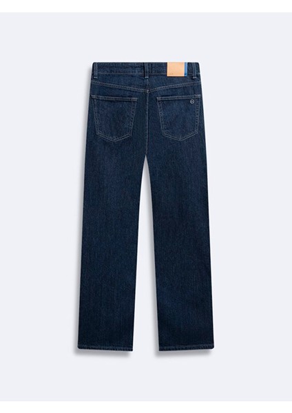 Kadın New Wanda Düz Paça Rahat Kesim Jean Pantolon fiyatları