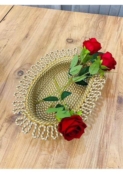 Doğal hasır jüt sepet, iç düzenleyici, 30x20x18, beyaz renk fırsatları