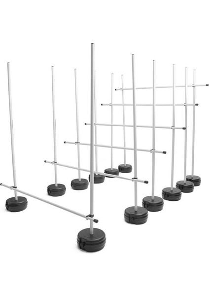 Slalom takımı antreman slalom seti