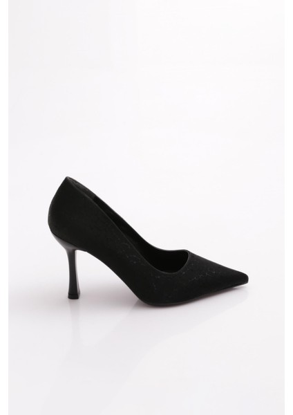 7102 Kadin Sivir Burun Topuklu Ayakkabi