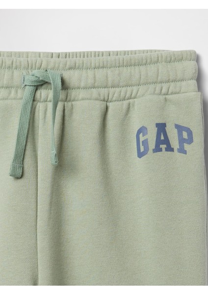 Erkek Çocuk Yeşil Gap Logo Relaxed Fleece Jogger Eşofman Altı
