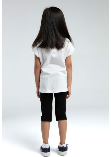 Kız Çocuk Beyaz Pijama Takım 50312427-VR013